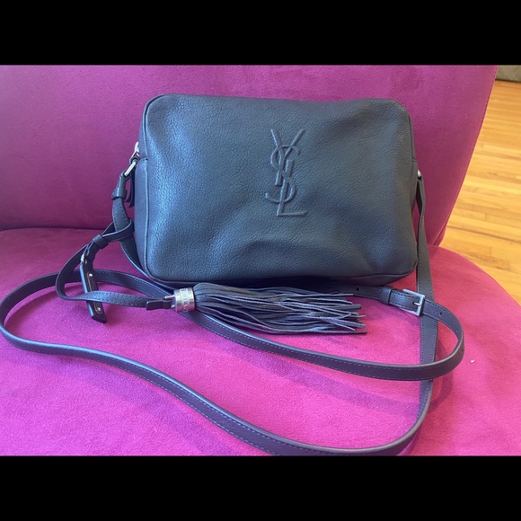 Saint Laurent Lou Camera Bag - Gray - Picture 6 of 13